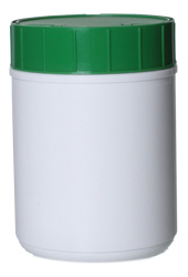 60OZ WHITE CANISTER-TOWEL WIPE ST ROUND HDPE WITH 120MM NECK