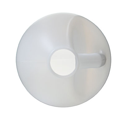 1 GALLON NATURAL HDPE TAPER TOP ROUND - 38-400 NECK-detail image