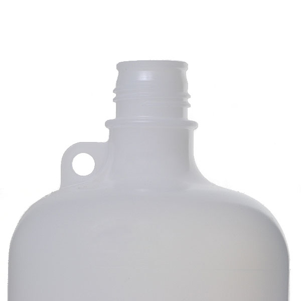 2 GALLON NATURAL LDPE NARROW MOUTH ROUND PLASTIC BOTTLE-detail image