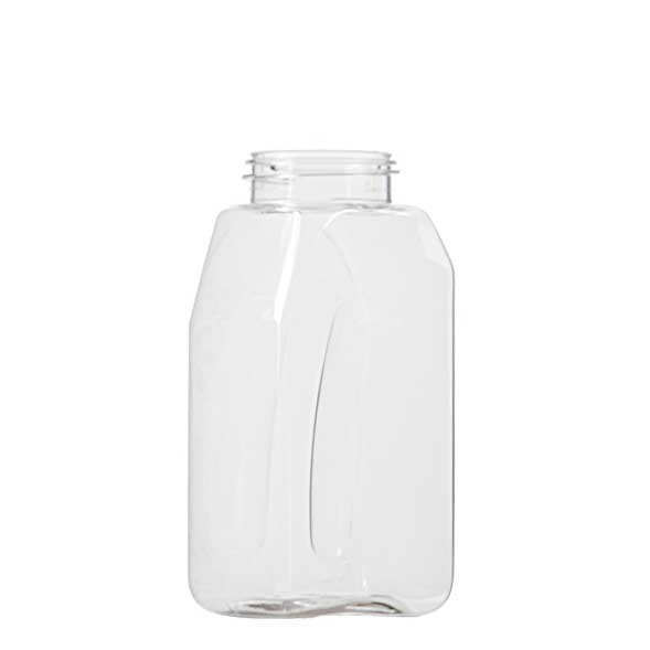 Spice Jars - 8 oz Clear PET Plastic Spice Jar