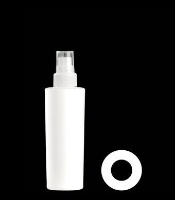 150ML TAPERED TUBULAR ROUND HDPE WITH 22MM NECK