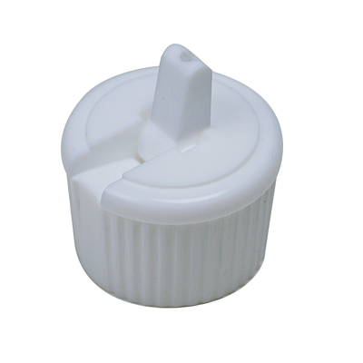 24-410 RIB SIDE SPOUT TOP PLASTIC CAP - 2.5MM ORIFICE INFO