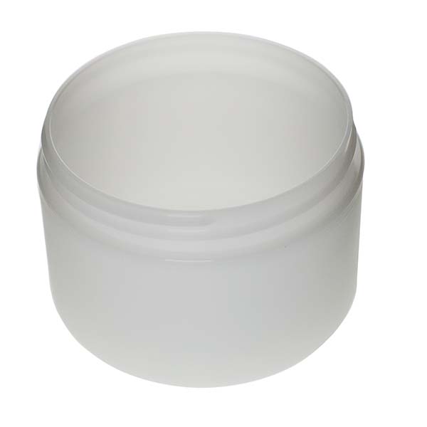 8OZ FROSTED PP/PP DOUBLE WALL ROUND BASE WITH 89MM NECK DIAMETER-detail image