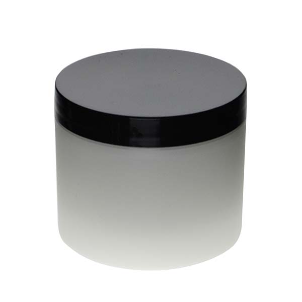 4OZ FROSTED PP/PP STRAIGHT BASE DOUBLE WALL JAR ROUND WITH 70MM NECK DIAMETER-detail image