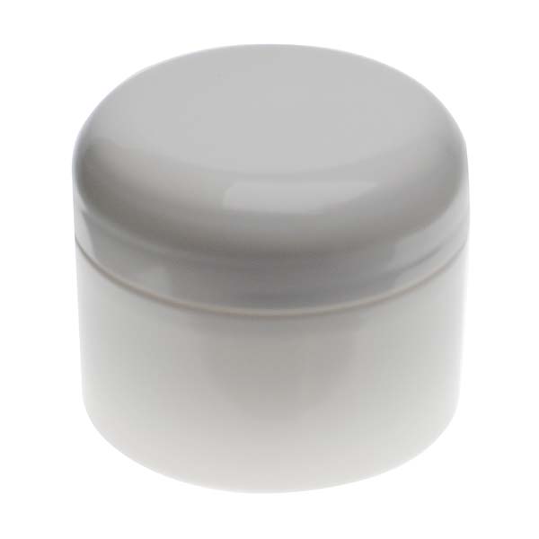 1OZ WHITE PP/PP DOUBLE WALL STRAIGHT BASE WITH 53MM NECK DIAMETER-detail image