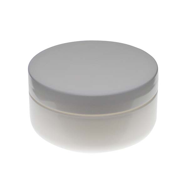  2OZ WHITE PP/PP ROUND BASE DOUBLE WALL JAR ROUND WITH 70MM NECK DIAMETER-detail image