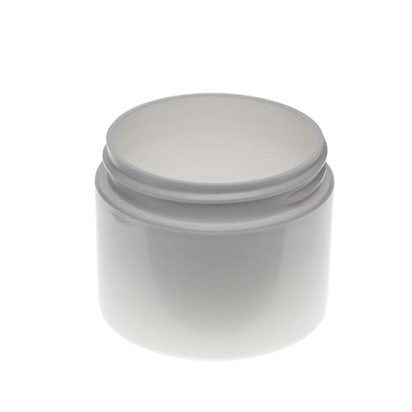  2OZ WHITE PP/PP DOUBLE WALL STRAIGHT BASE WITH 58MM NECK DIAMETER-detail image