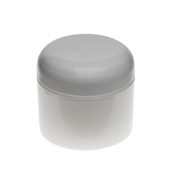  2OZ WHITE PP/PP DOUBLE WALL STRAIGHT BASE WITH 58MM NECK DIAMETER-detail image