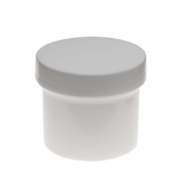 2OZ WHITE PP SINGLE WALL ROUND BASE ROUND WITH 53MM NECK DIAMETER-detail image