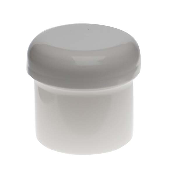 2OZ WHITE PP SINGLE WALL ROUND BASE ROUND WITH 53MM NECK DIAMETER-detail image