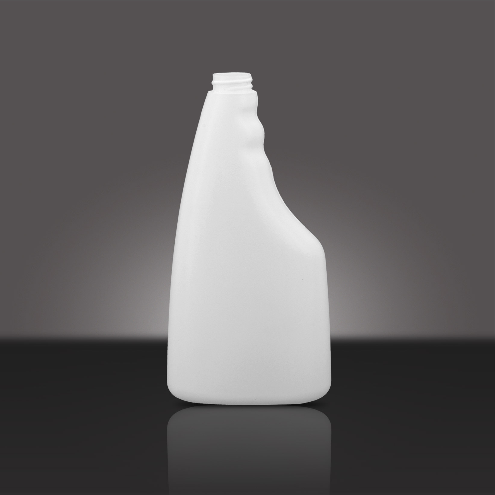 710 ML NATURAL HDPE SPRAY BOTTLE OVAL WITH  28 - 400SP NECK FINISH