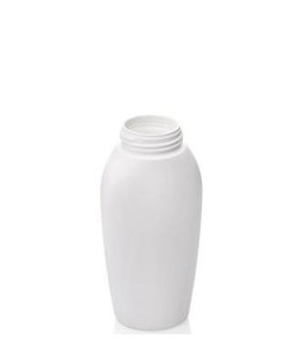 210ML WHITE HDPE TAPERED FOAMER OVAL  WITH 40MM NECK