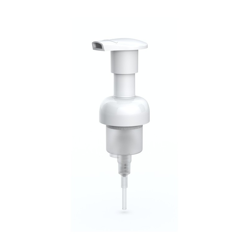 40MM WHITE SMOOTH SIDE WRT4 FOAMER PUMP - (0.75 ML OUTPUT)