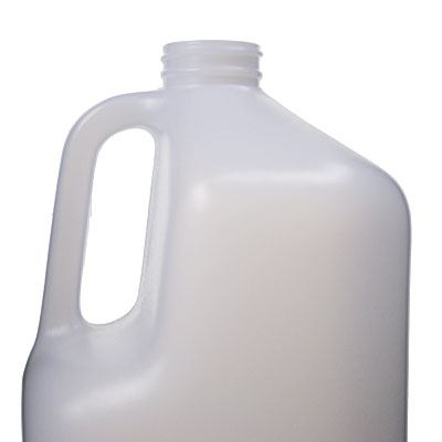 1GALLON NATURAL TALL SQUARE PLASTIC JUG - 38-400 NECK-detail image