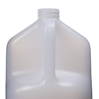 1GALLON NATURAL TALL SQUARE PLASTIC JUG - 38-400 NECK-detail image