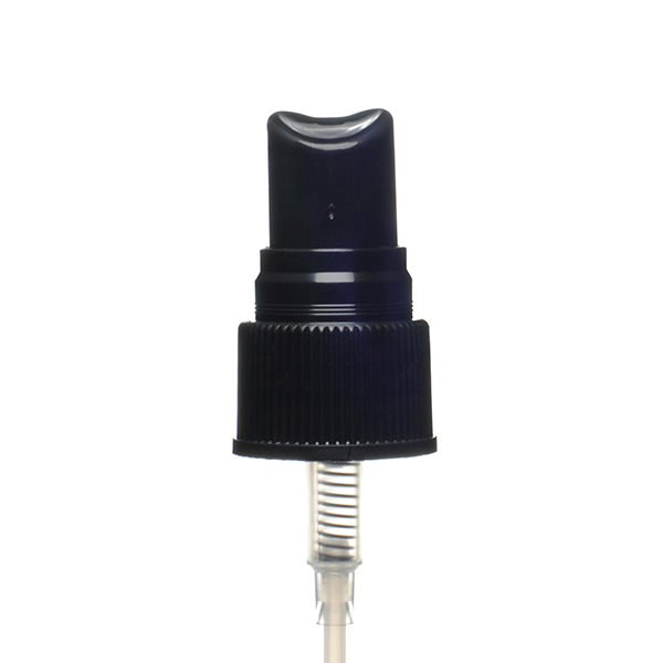 20-410 BLACK RIB SIDE MARK VI FINE MIST SPRAYER WITH CLEAR ROUND HOOD - 0.14ML OR 0.16ML OUTPUT-detail image