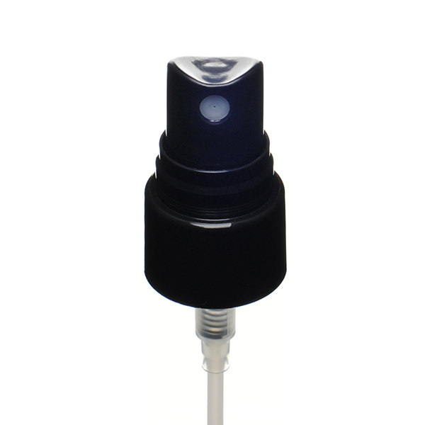 20-410 BLACK SMOOTH SIDE MARK VI FINE MIST SPRAYER WITH CLEAR ROUND HOOD - 0.14ML OR 0.16ML OUTPUT-detail image