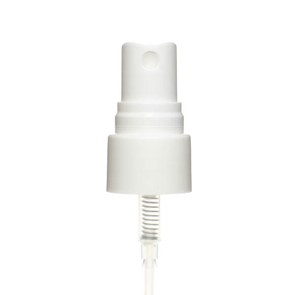 20-410 WHITE SMOOTH SIDE MARK VI FINE MIST SPRAYER WITH CLEAR ROUND HOOD - 0.14ML OR 0.16ML OUTPUT-detail image