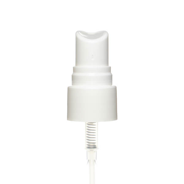 20-410 WHITE SMOOTH SIDE MARK VI FINE MIST SPRAYER WITH CLEAR ROUND HOOD - 0.14ML OR 0.16ML OUTPUT-detail image