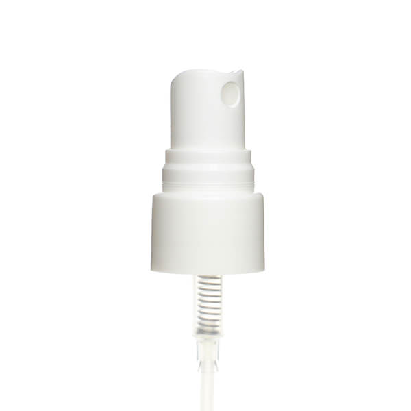 20-410 WHITE SMOOTH SIDE MARK VI FINE MIST SPRAYER WITH CLEAR ROUND HOOD - 0.14ML OR 0.16ML OUTPUT-detail image