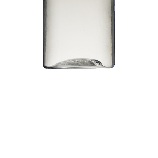 4OZ CLEAR PLASTIC BOTTLE CYLINDER - 24-410 NECK-detail image