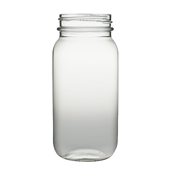 750ML FLINT GLASS MAYBERRY SPIRITS JAR - 70-450 NECK-detail image