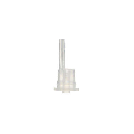 18MM DIN BLACK TAMPER EVIDENT CAP WITH VERTICAL DROPPER - 0.9MM ORIFICE-detail image