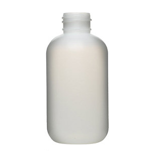 4OZ NATURAL BOSTON ROUND HDPE PLASTIC BOTTLE - 24-410-detail image