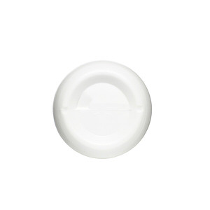 4OZ WHITE BOSTON ROUND HDPE PLASTIC BOTTLE - 24-410-detail image