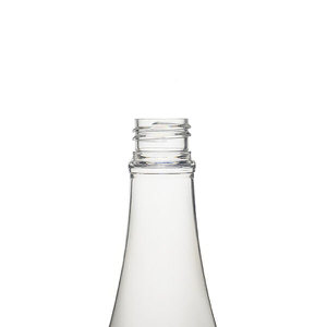 8OZ CLEAR CHAMPAGNE ROUND PET PLASTIC BOTTLE - 24-410-detail image