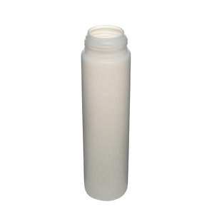 250ML NATURAL CLASSIC FOAMER ROUND HDPE PLASTIC BOTTLE - 43MM