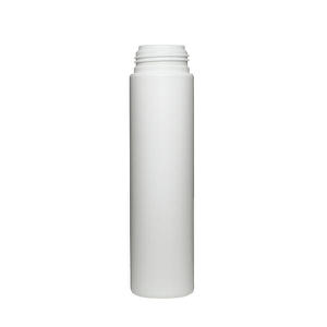 250ML WHITE CLASSIC FOAMER ROUND HDPE PLASTIC BOTTLE - 43MM-detail image