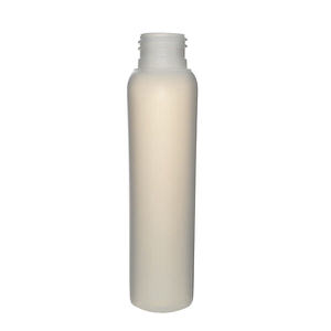 4OZ NATURAL CLASSIC OVAL HDPE PLASTIC BOTTLE - 24-410-detail image