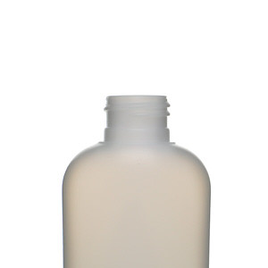 4OZ NATURAL CLASSIC OVAL HDPE PLASTIC BOTTLE - 24-410-detail image