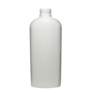 6OZ WHITE CLASSIC OVAL HDPE PLASTIC BOTTLE - 24-410-detail image