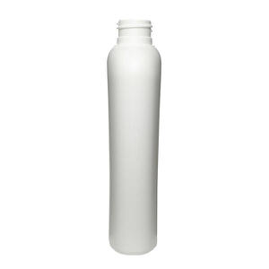 6OZ WHITE CLASSIC OVAL HDPE PLASTIC BOTTLE - 24-410-detail image