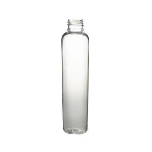 8OZ CLEAR CLASSIC OVAL PET PLASTIC BOTTLE - 24-410-detail image