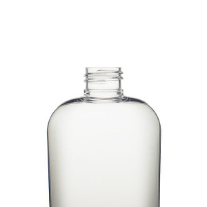 8OZ CLEAR CLASSIC OVAL PET PLASTIC BOTTLE - 24-410-detail image