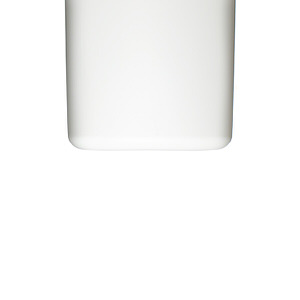 12OZ WHITE CLASSIC OVAL HDPE PLASTIC BOTTLE - 24-410-detail image