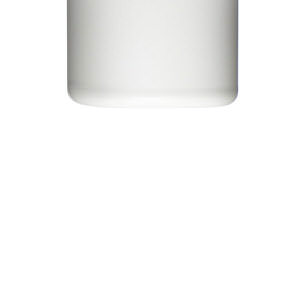 3OZ WHITE CYLINDER ROUND HDPE PLASTIC BOTTLE - 24-410-detail image