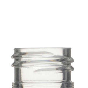 4OZ CLEAR CYLINDER ROUND PET PLASTIC BOTTLE - 24-410-detail image