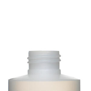 8OZ NATURAL CYLINDER ROUND HDPE PLASTIC BOTTLE - 24-410-detail image