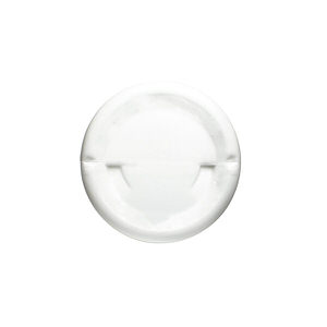 8OZ WHITE CYLINDER ROUND HDPE PLASTIC BOTTLE - 24-410-detail image