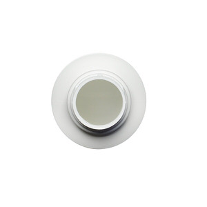 8OZ WHITE CYLINDER POWDER ROUND HDPE PLASTIC BOTTLE - 33MM-detail image