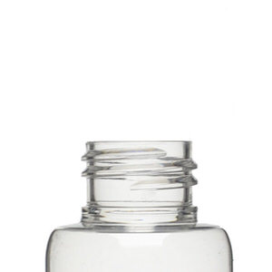 5OZ CLEAR CYLINDER SLIM TALL ROUND PET PLASTIC BOTTLE - 24-410-detail image