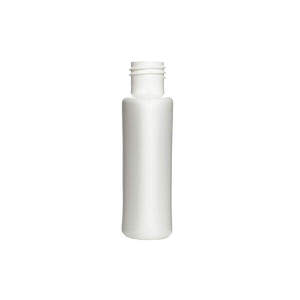 3/4OZ WHITE DRUG OVAL HDPE PLASTIC BOTTLE - 15-415-detail image