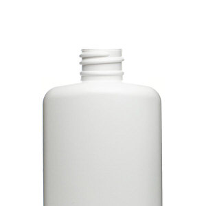 2OZ WHITE DRUG OVAL HDPE PLASTIC BOTTLE - 20-410-detail image