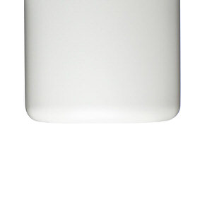 4OZ WHITE DRUG OVAL HDPE PLASTIC BOTTLE - 20-410 NECK-detail image