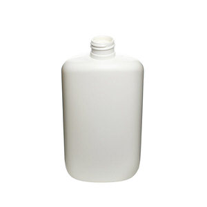 10OZ WHITE DRUG OVAL HDPE PLASTIC BOTTLE - 24-410