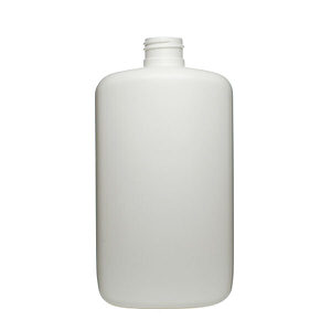 10OZ WHITE DRUG OVAL HDPE PLASTIC BOTTLE - 24-410-detail image